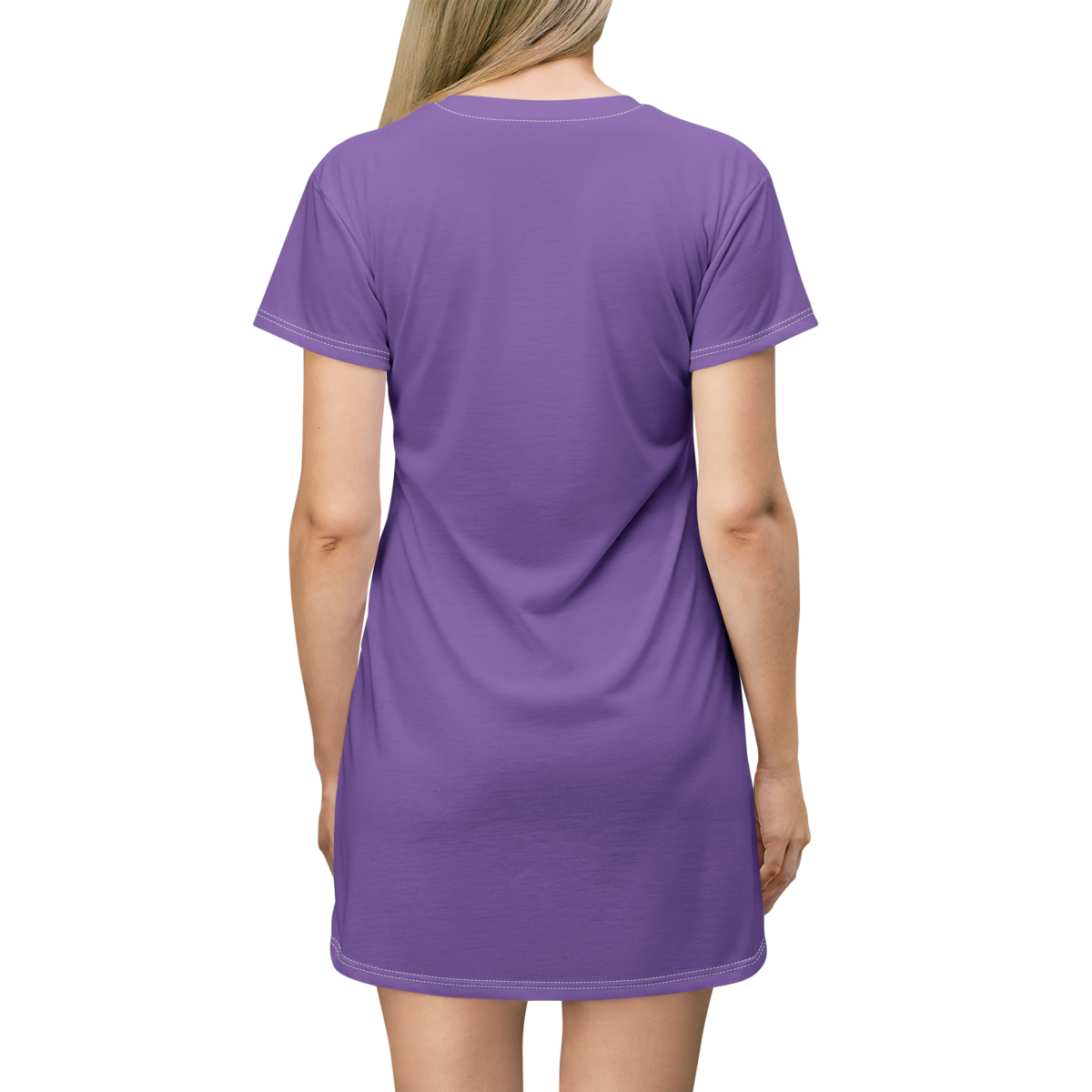 Surf Goddess Purple Shirt Dress - Image 3