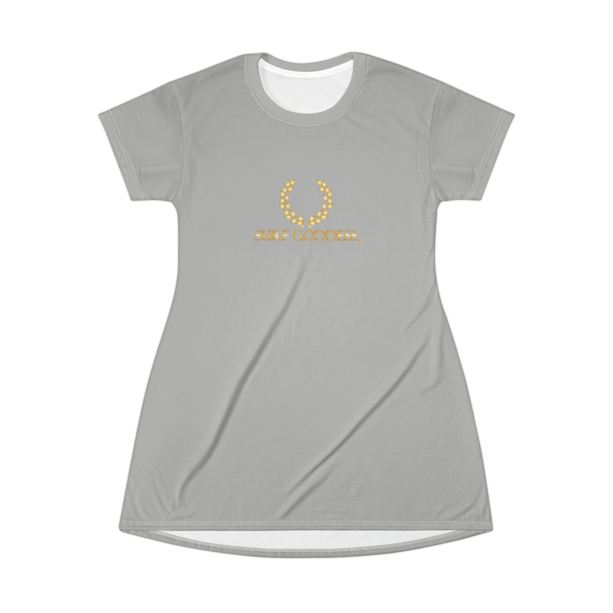 Surf Goddess Light Grey Shirt Dress - Image 2
