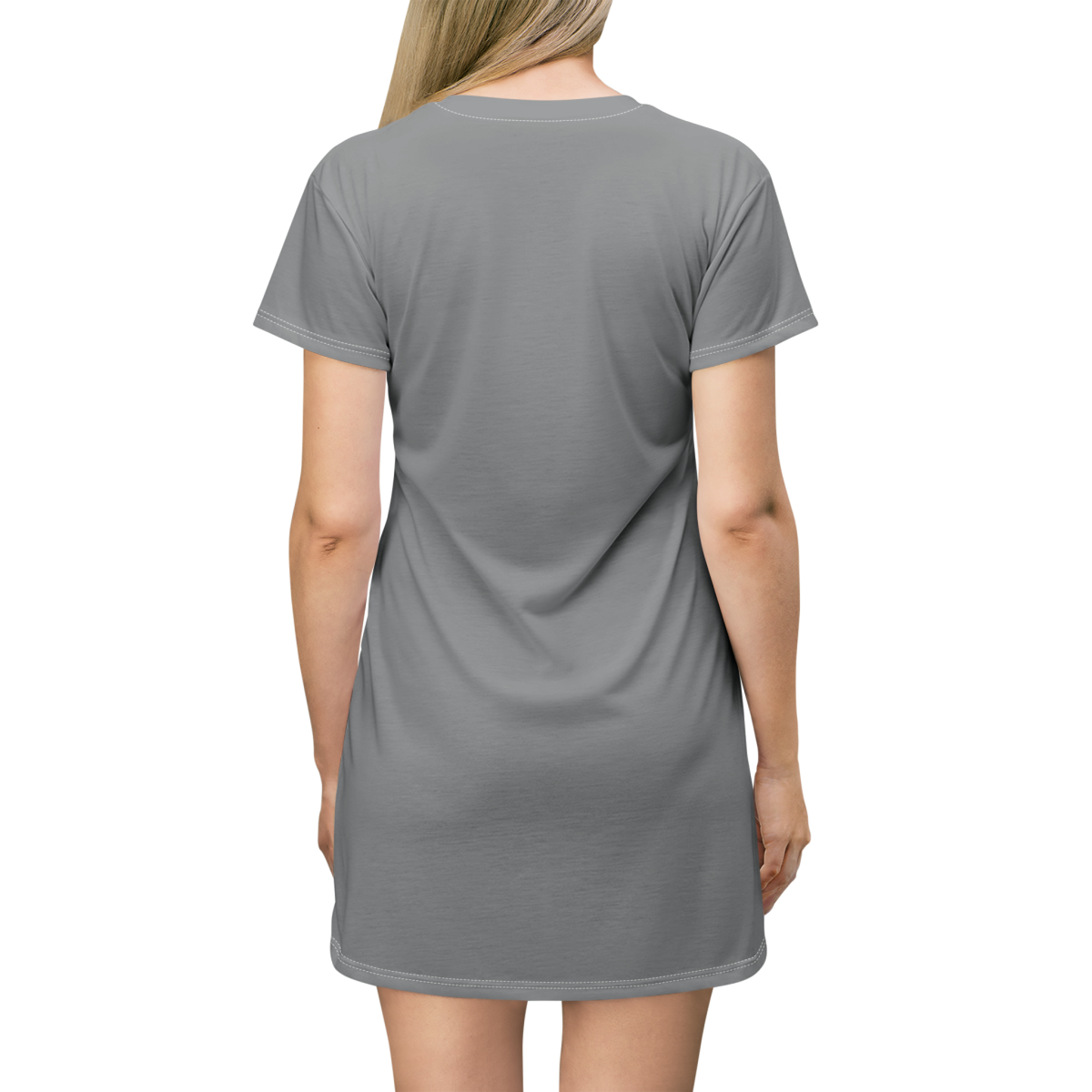 Surf Goddess Grey Shirt Dress - Image 3