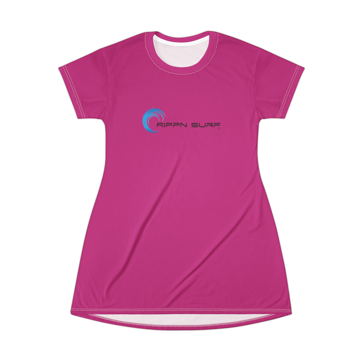Rippn Surf Women’s Pink Shirt Dress - Image 2