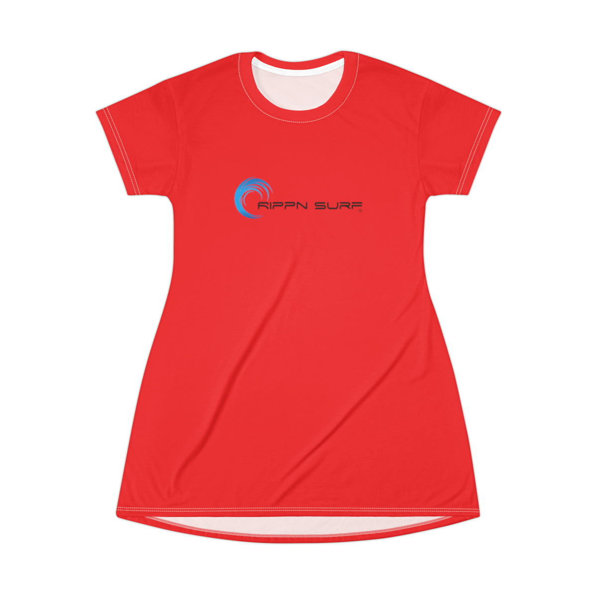 Rippn Surf Women’s Red Shirt Dress - Image 2