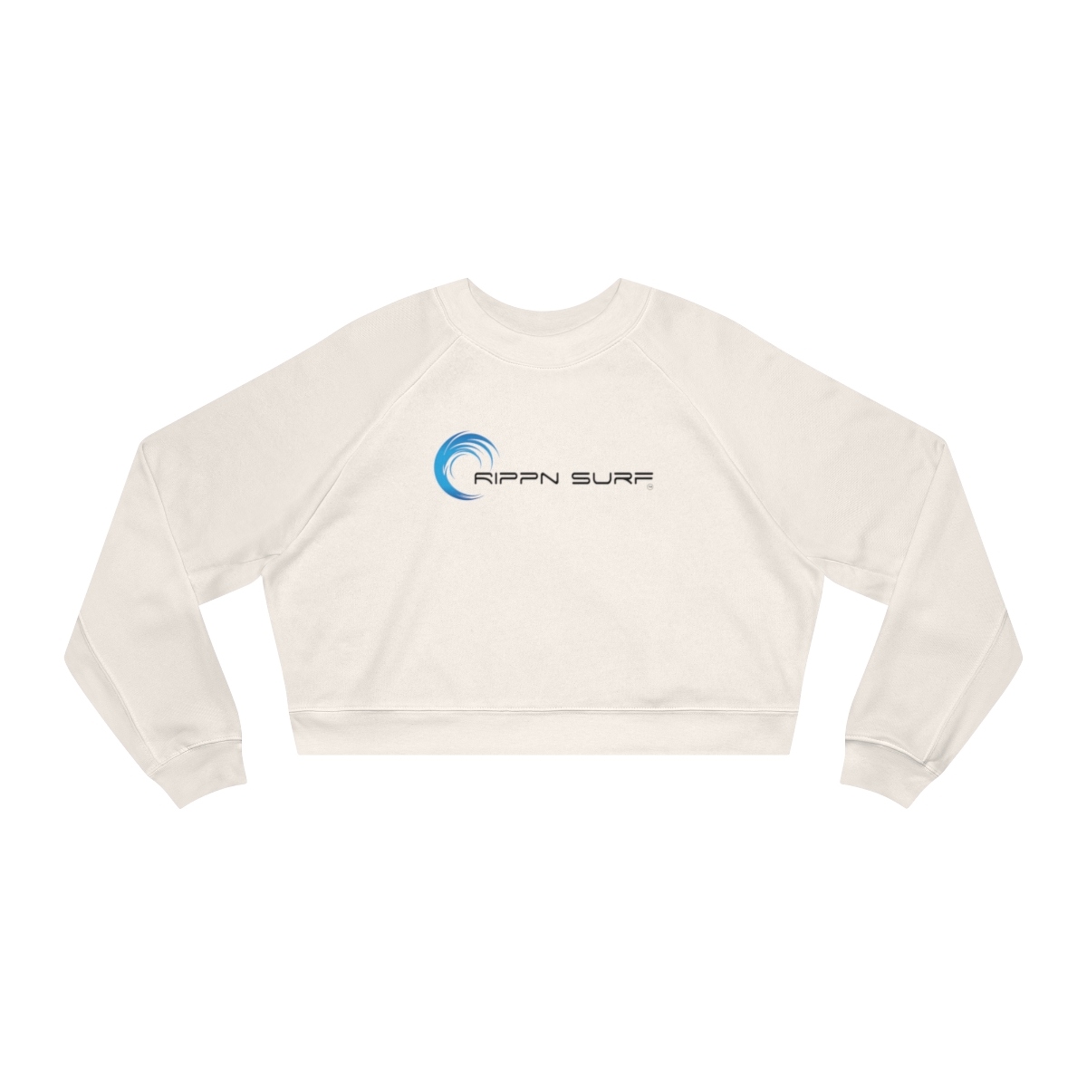 Rippn Surf Women's Cropped Fleece Pullover