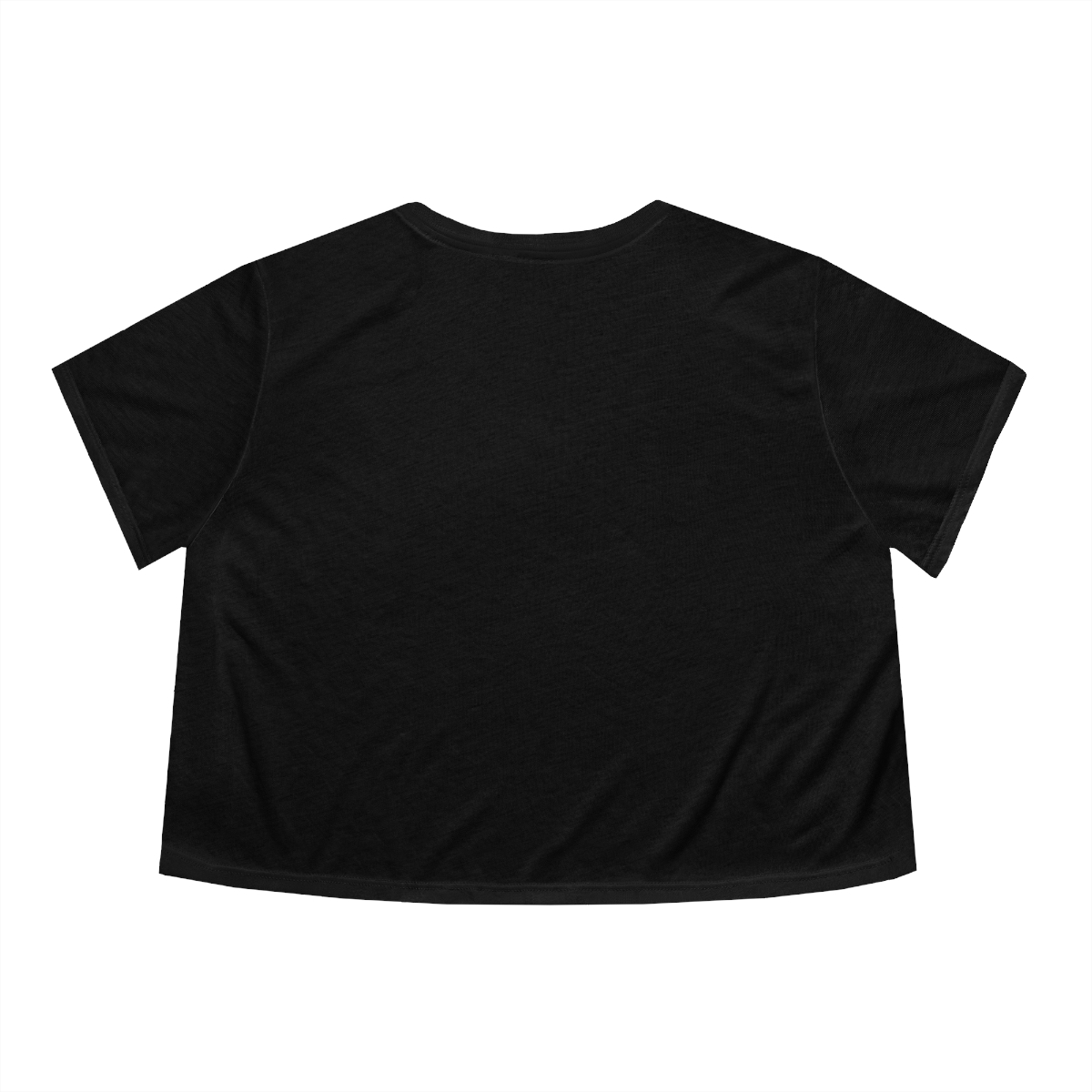 Surf Goddess Women's Black Flowey Cropped Tee - Image 2