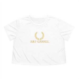 Surf Goddess Women's Flowy Cropped Tee