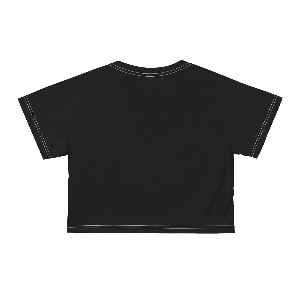 Surf Goddess Women’s Black Crop Tee - Image 2