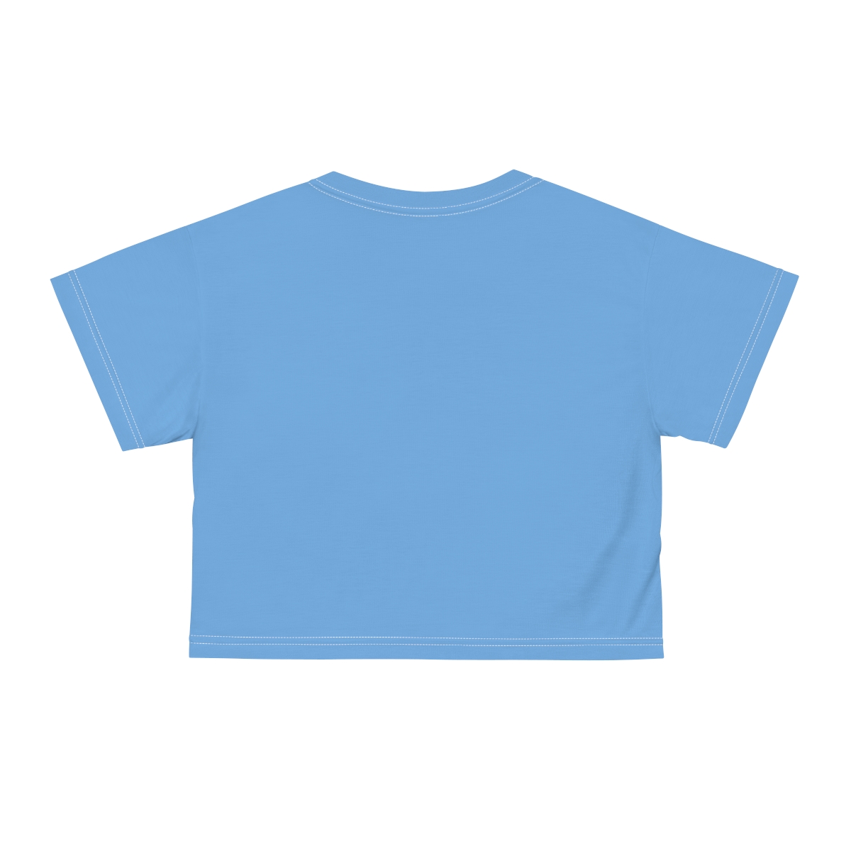 Surf Goddess Women’s Light Blue Crop Tee - Image 18