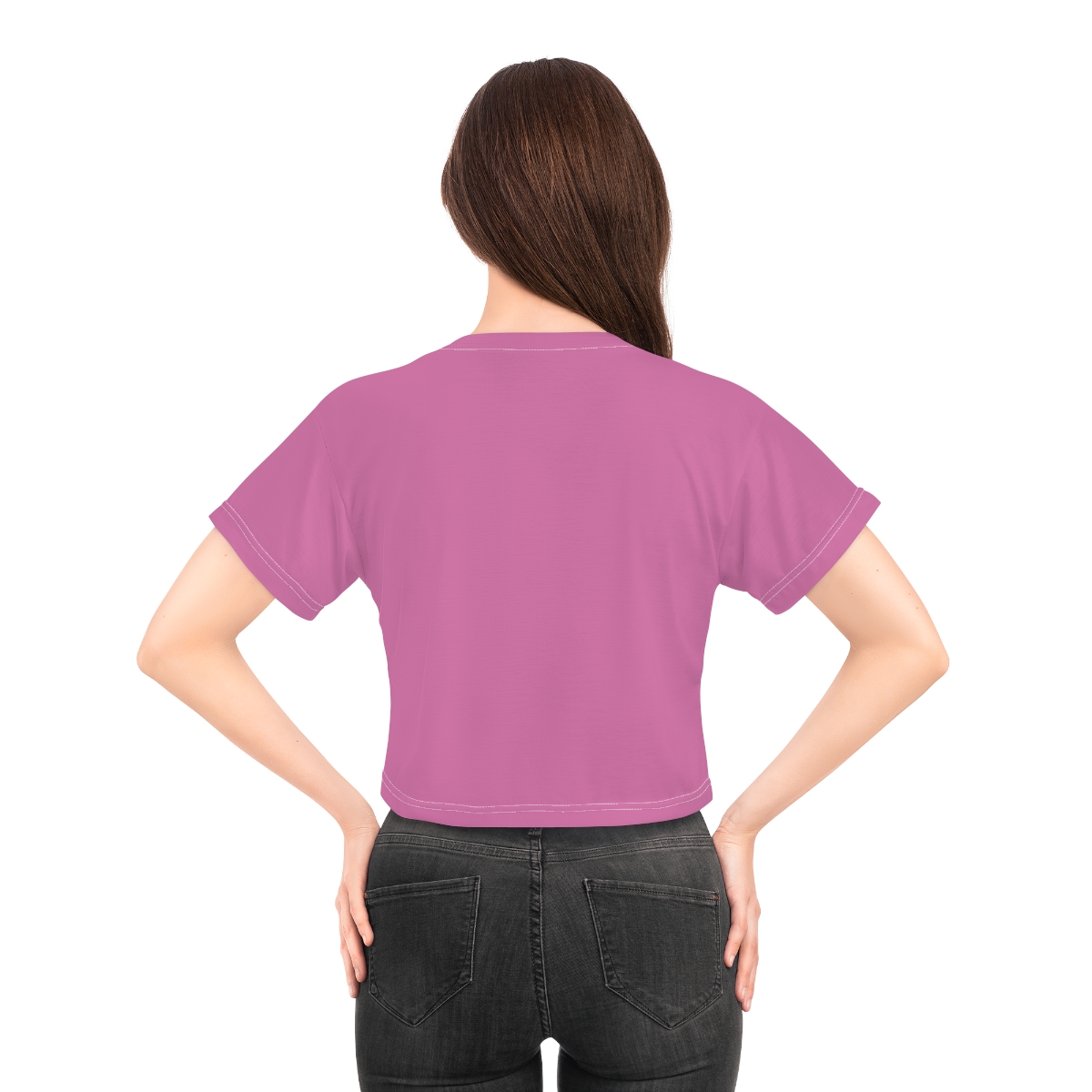Rippn Surf Women’s Light Pink Crop Tee - Image 24