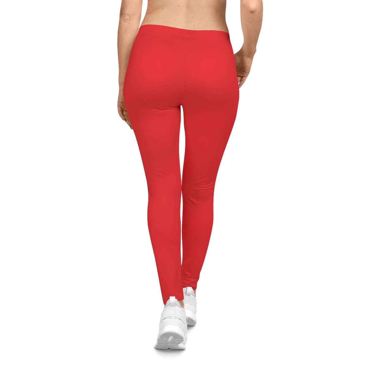 Rippn Surf Women's Red Leggings - Image 3
