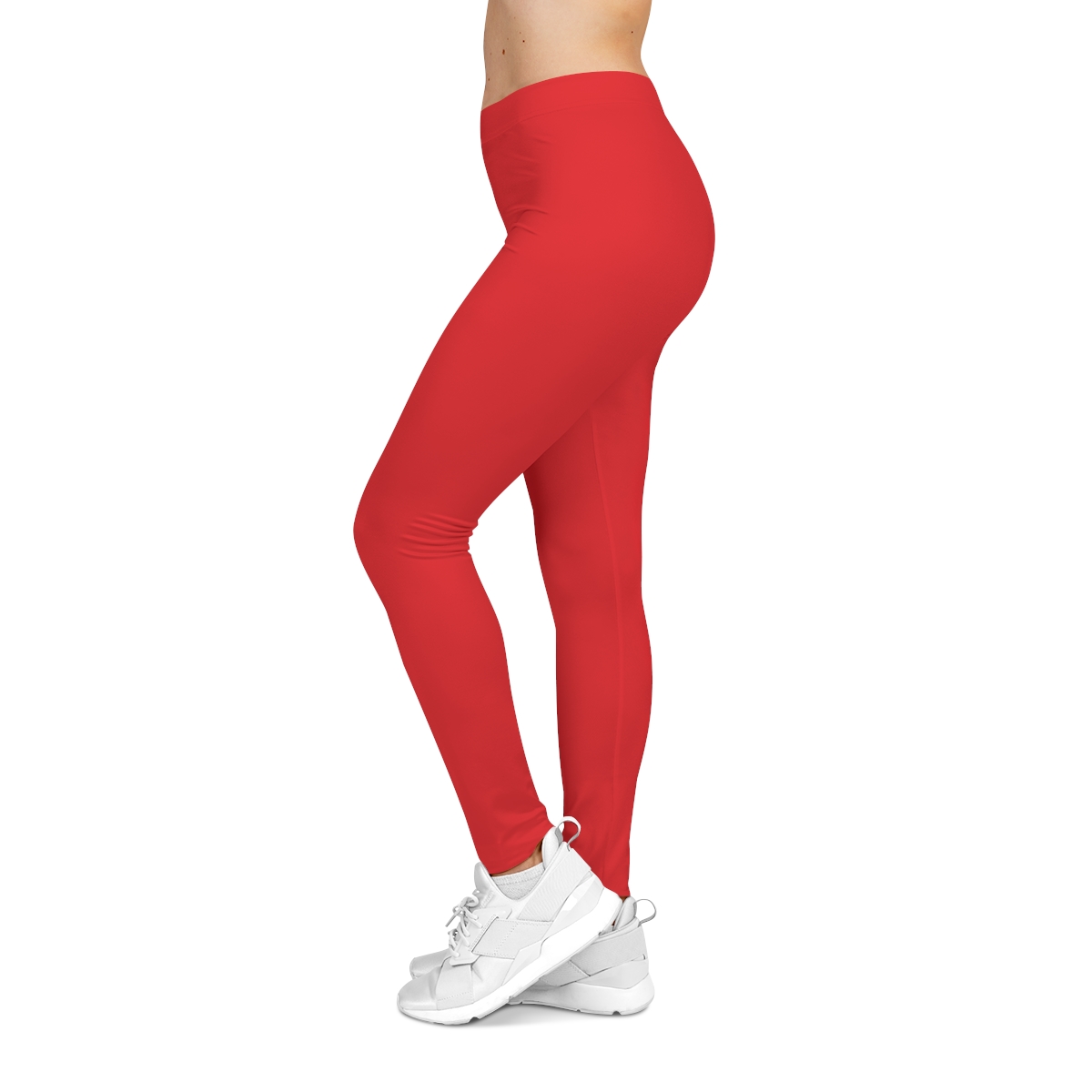 Rippn Surf Women's Red Leggings - Image 5
