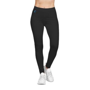 Rippn Surf Women's Wave Black Leggings