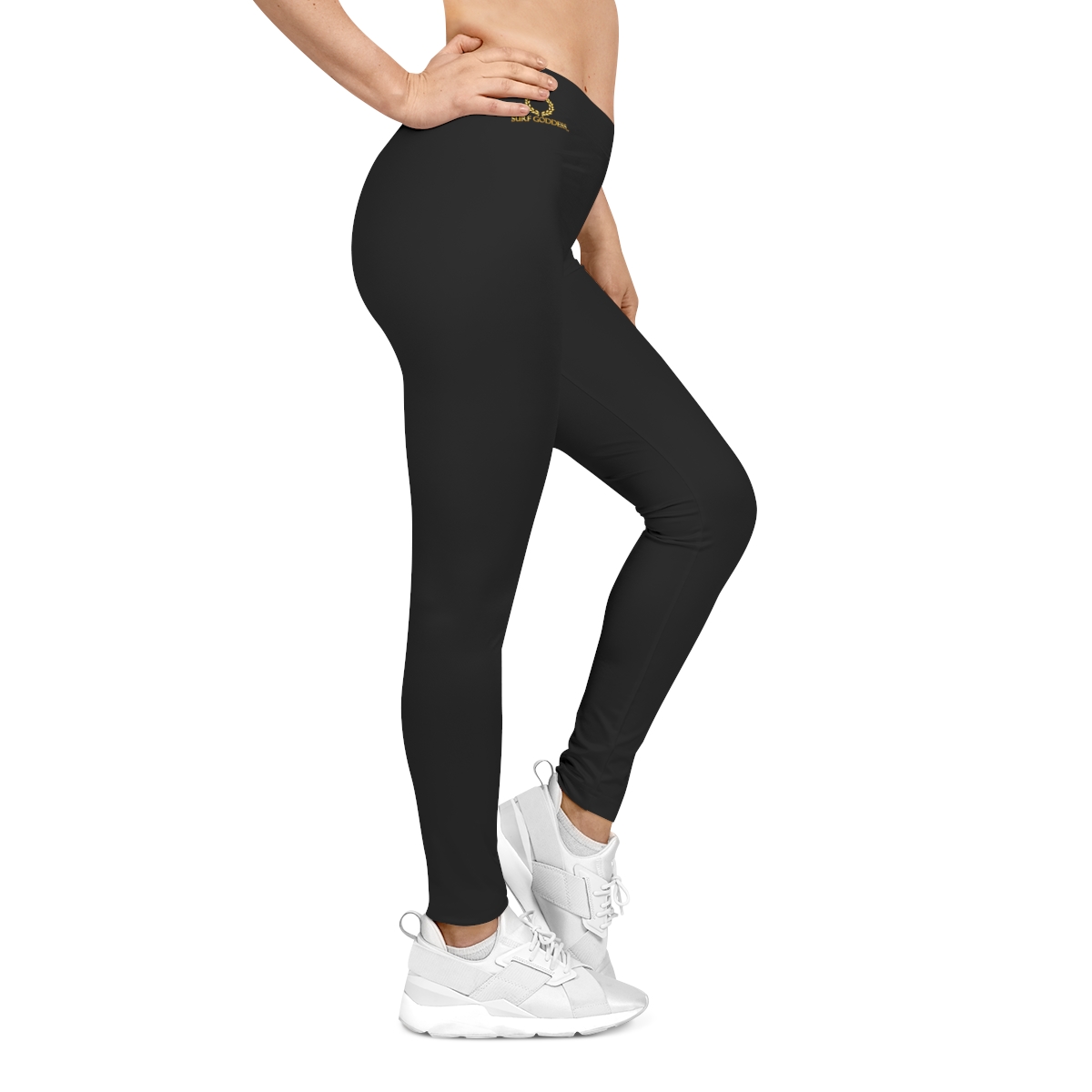 Surf Goddess Women's Black Leggings - Image 4