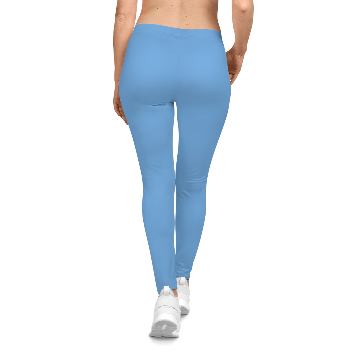 Surf Goddess Women's Light Blue Leggings - Image 3