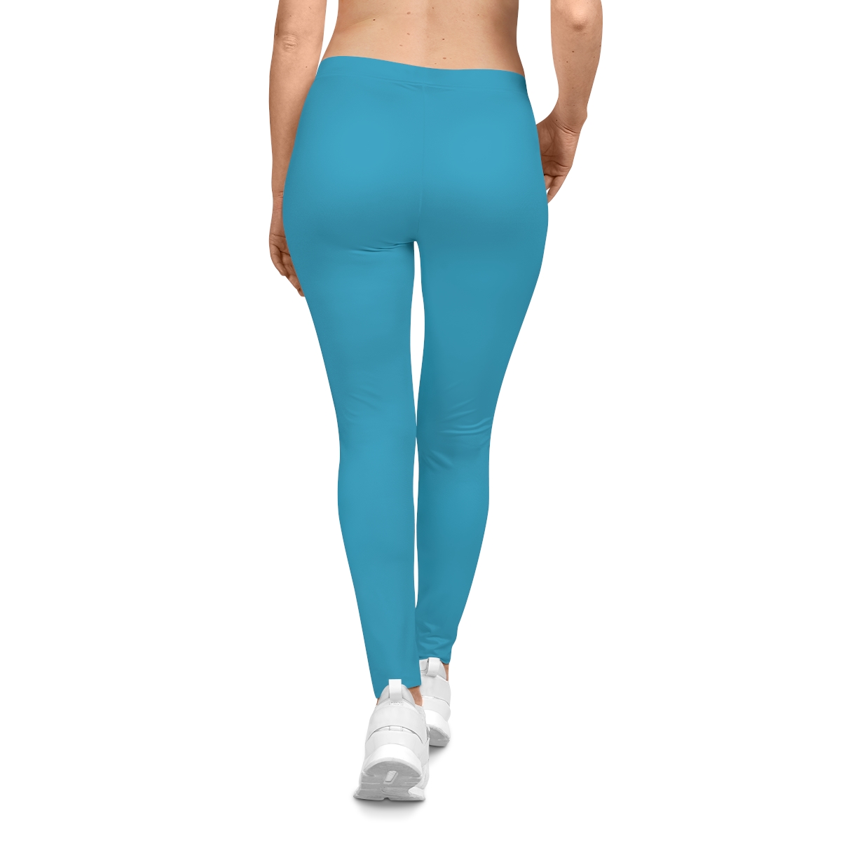 Rippn Surf Women's Ocean Blue Leggings - Image 3