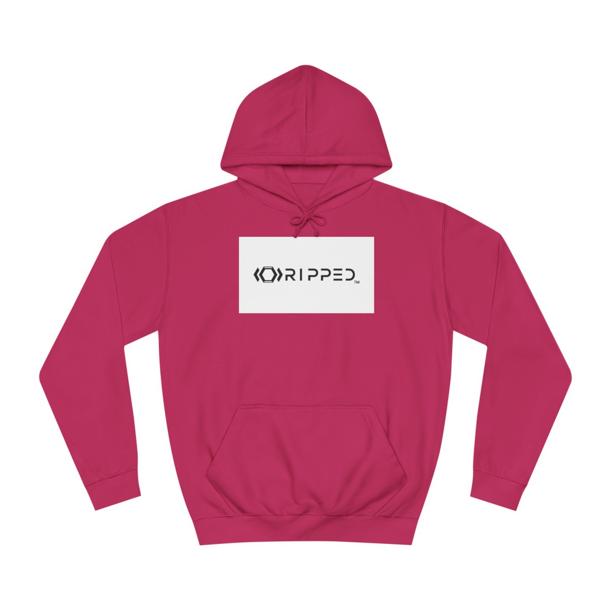 Ripped Women’s Pink Hoodie