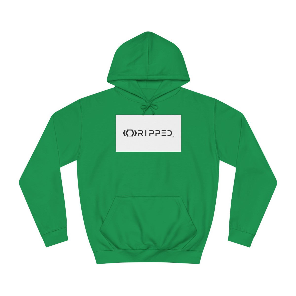 Ripped Women’s Green Hoodie