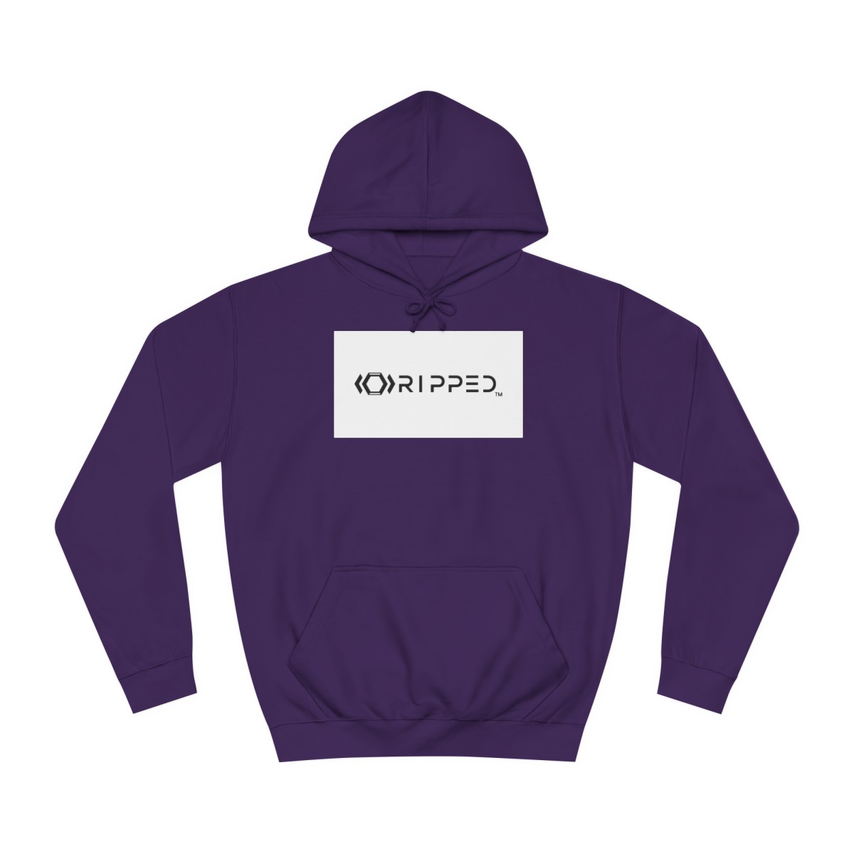 Ripped Women’s Purple Hoodie