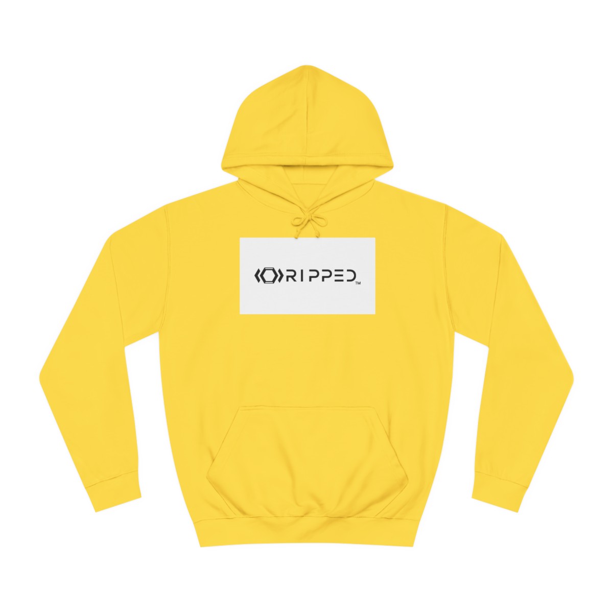 Ripped Women’s Yellow Hoodie