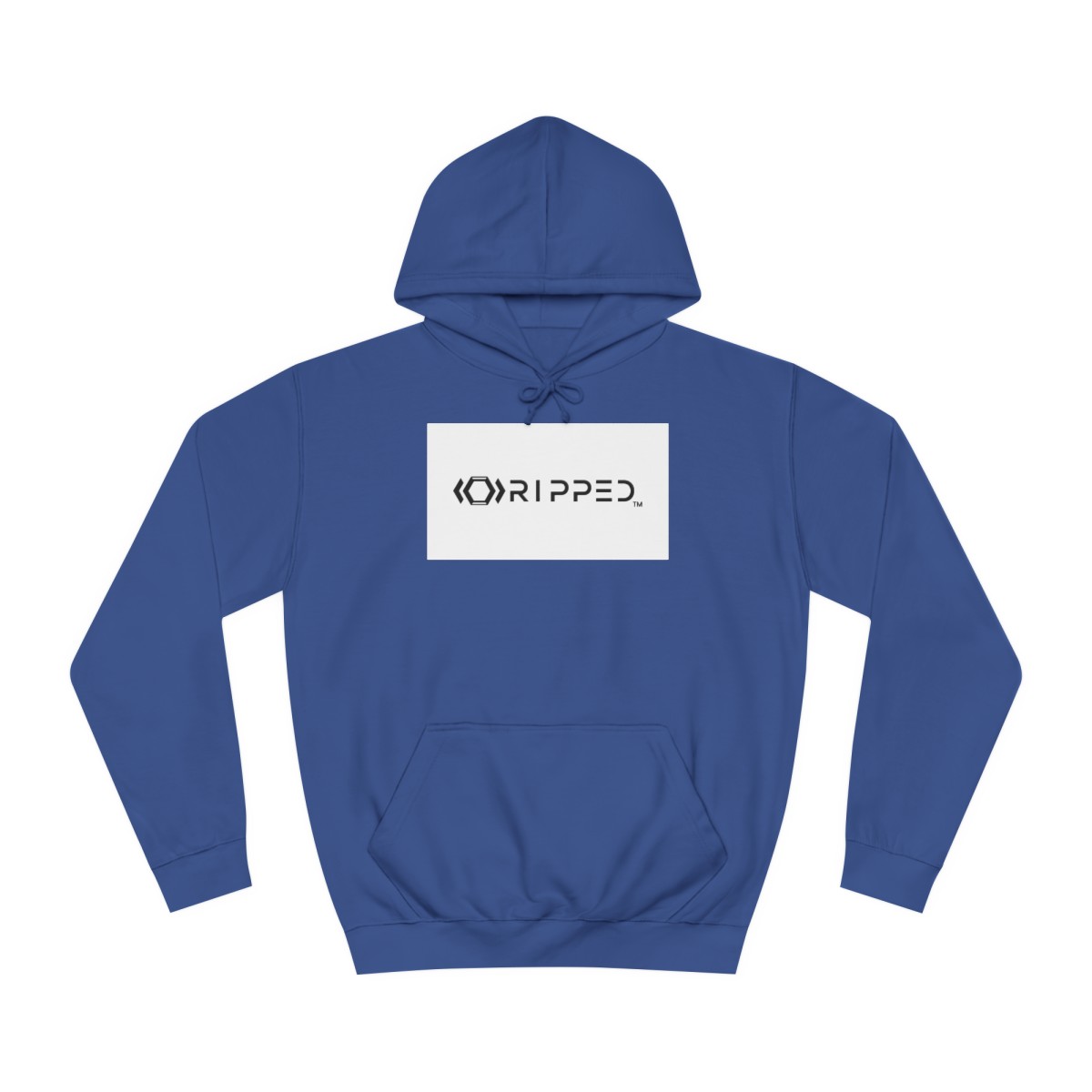 Ripped Women’s Blue Hoodie
