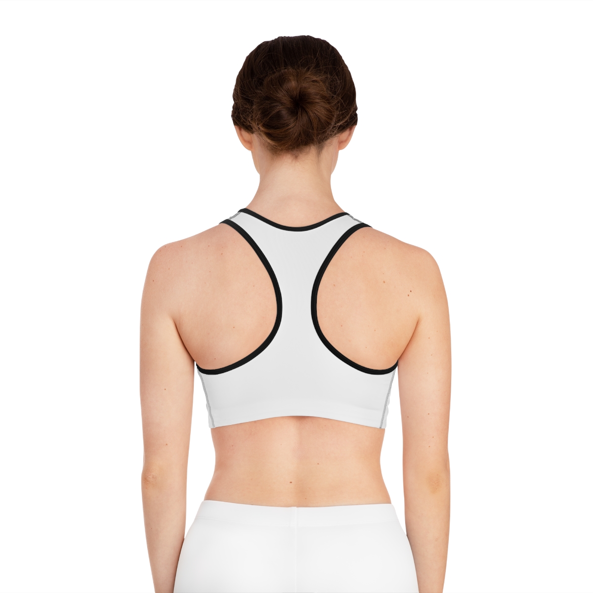 Ripped Athletic Sports Bra (Black Borders) - Image 4