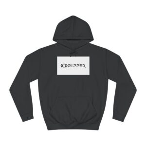 Ripped Women’s Deep Black Hoodie