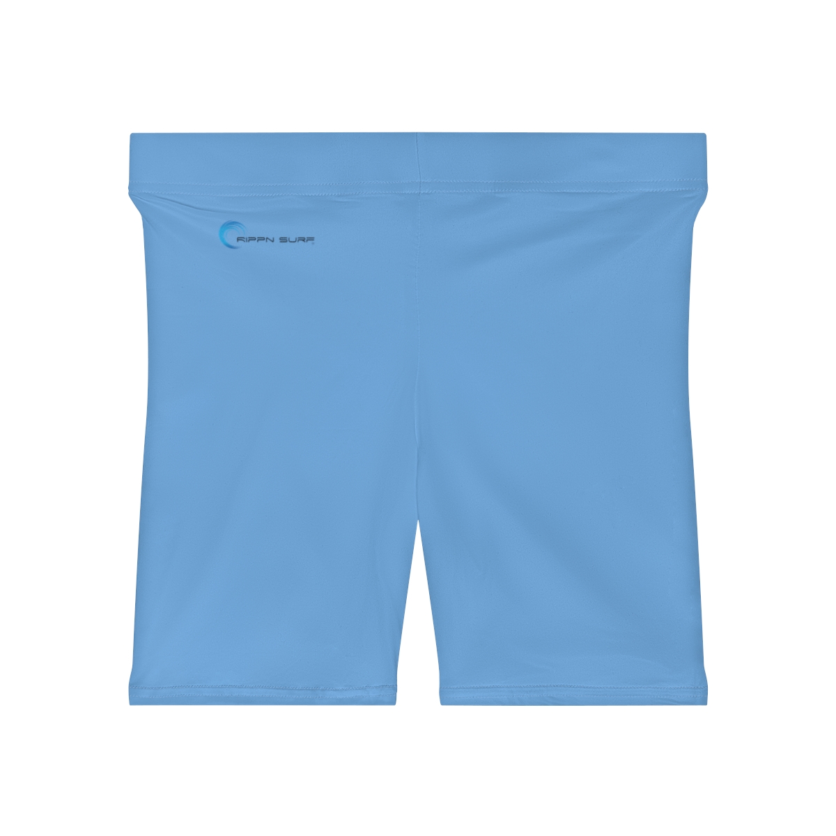 Rippn Surf Women's Light Blue Athletic Shorts - Image 2