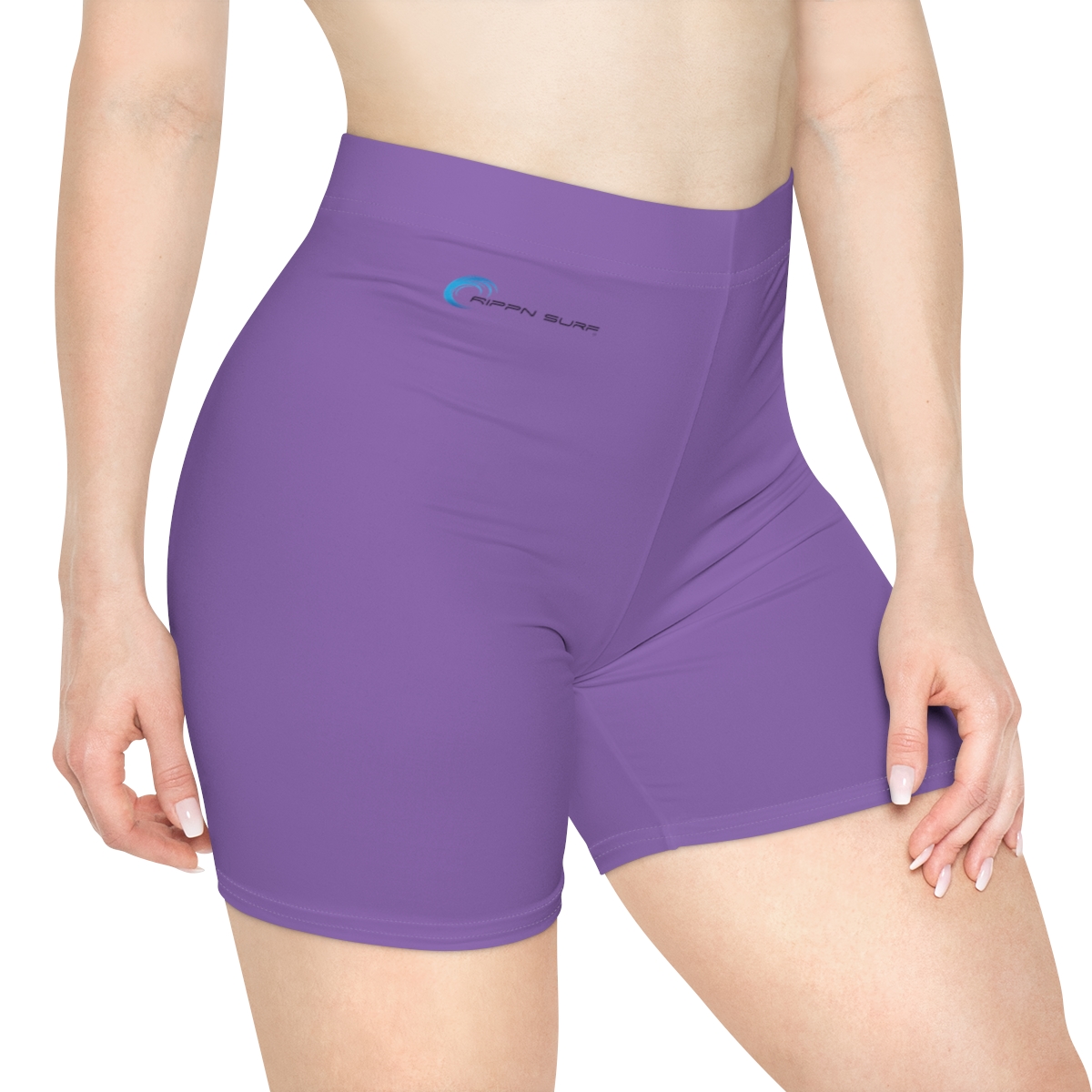 Rippn Surf Women's Purple Athletic Shorts