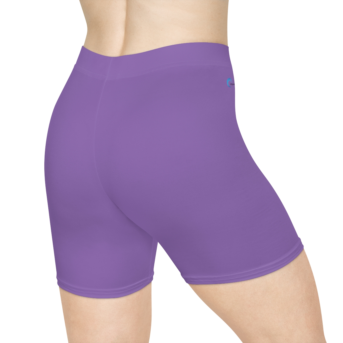 Rippn Surf Women's Purple Athletic Shorts - Image 4