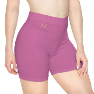 Surf Goddess Women's Light Pink Athletic Shorts