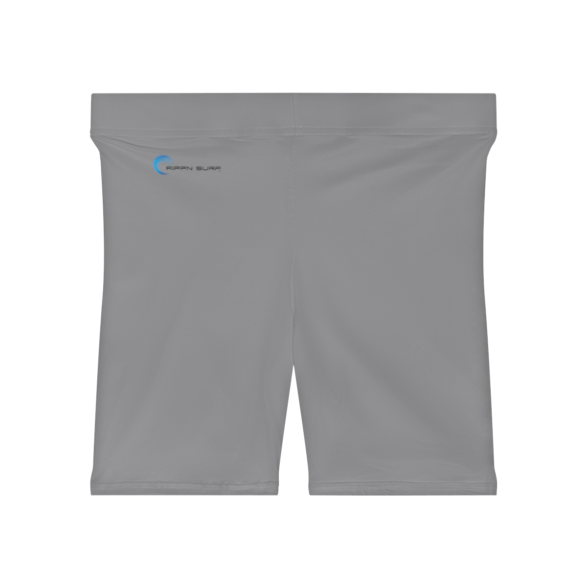 Rippn Surf Women's Grey Athletic Shorts - Image 2