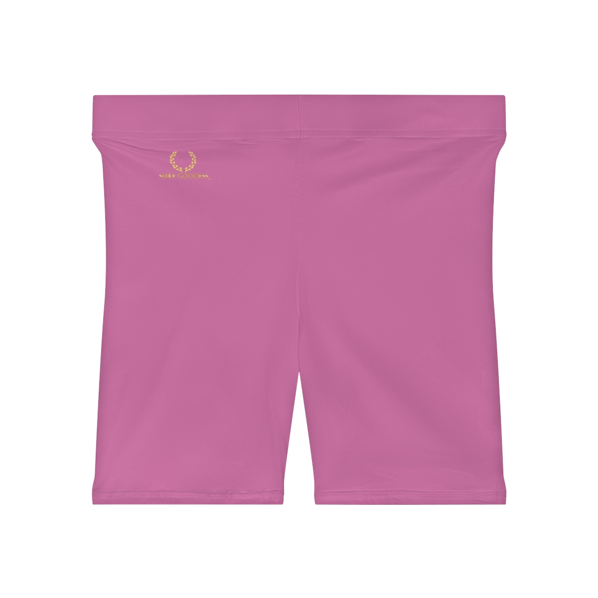 Surf Goddess Women's Light Pink Athletic Shorts - Image 2