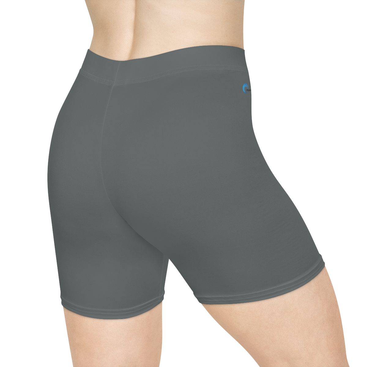 Rippn Surf Women's Dark Grey Athletic Shorts - Image 4