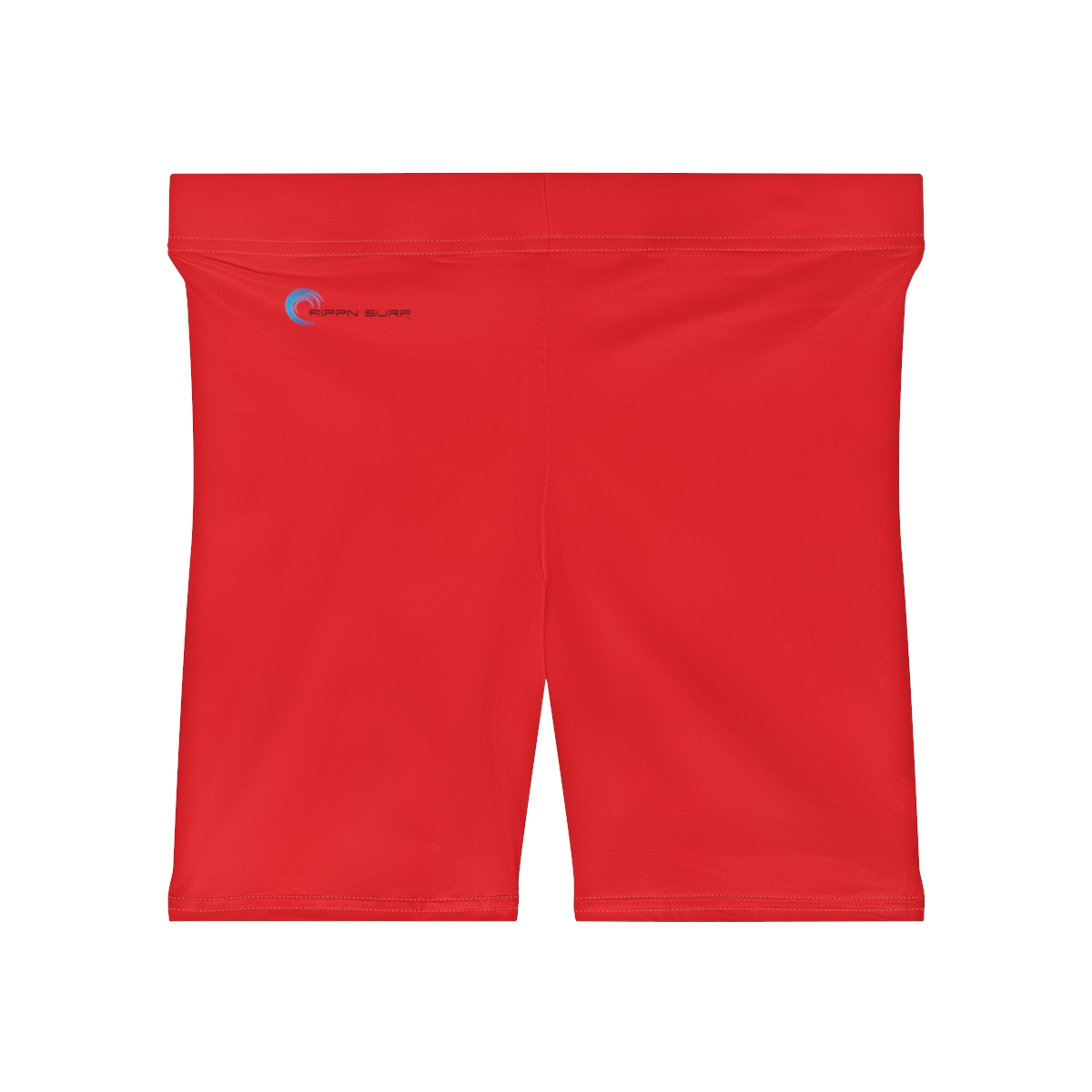 Rippn Surf Women's Red Athletic Shorts - Image 2