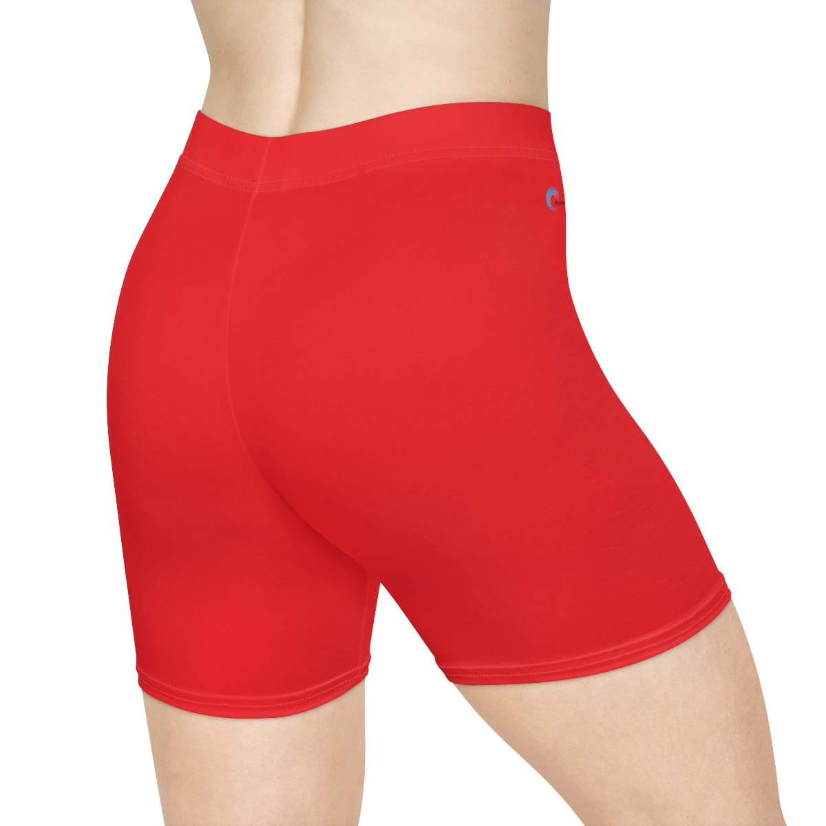 Rippn Surf Women's Red Athletic Shorts - Image 4