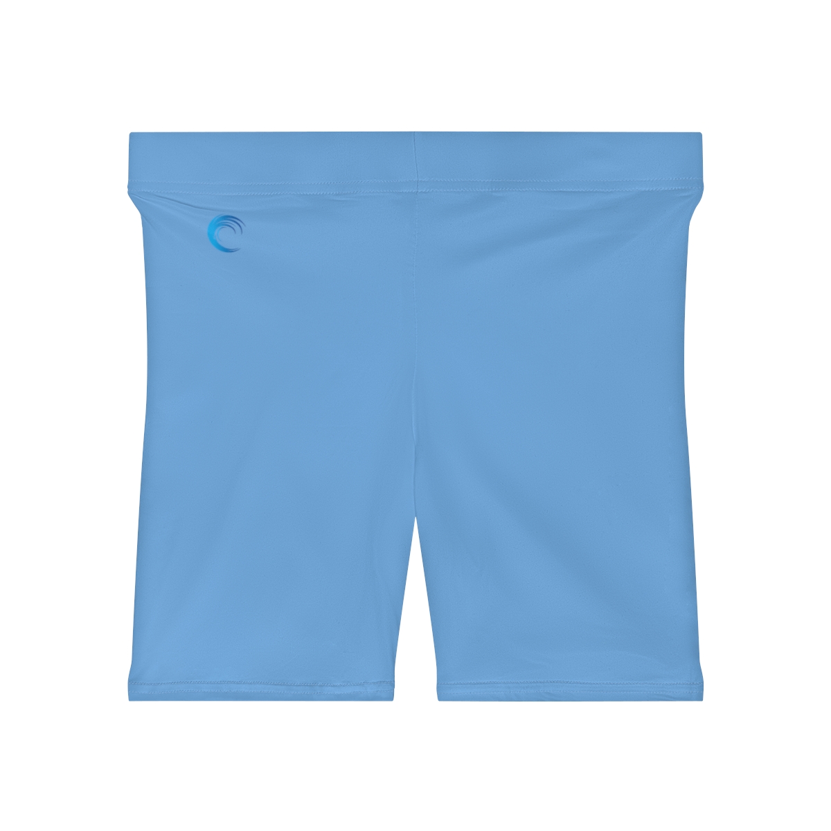 Rippn Surf Women's Wave Light Blue Athletic Shorts - Image 2