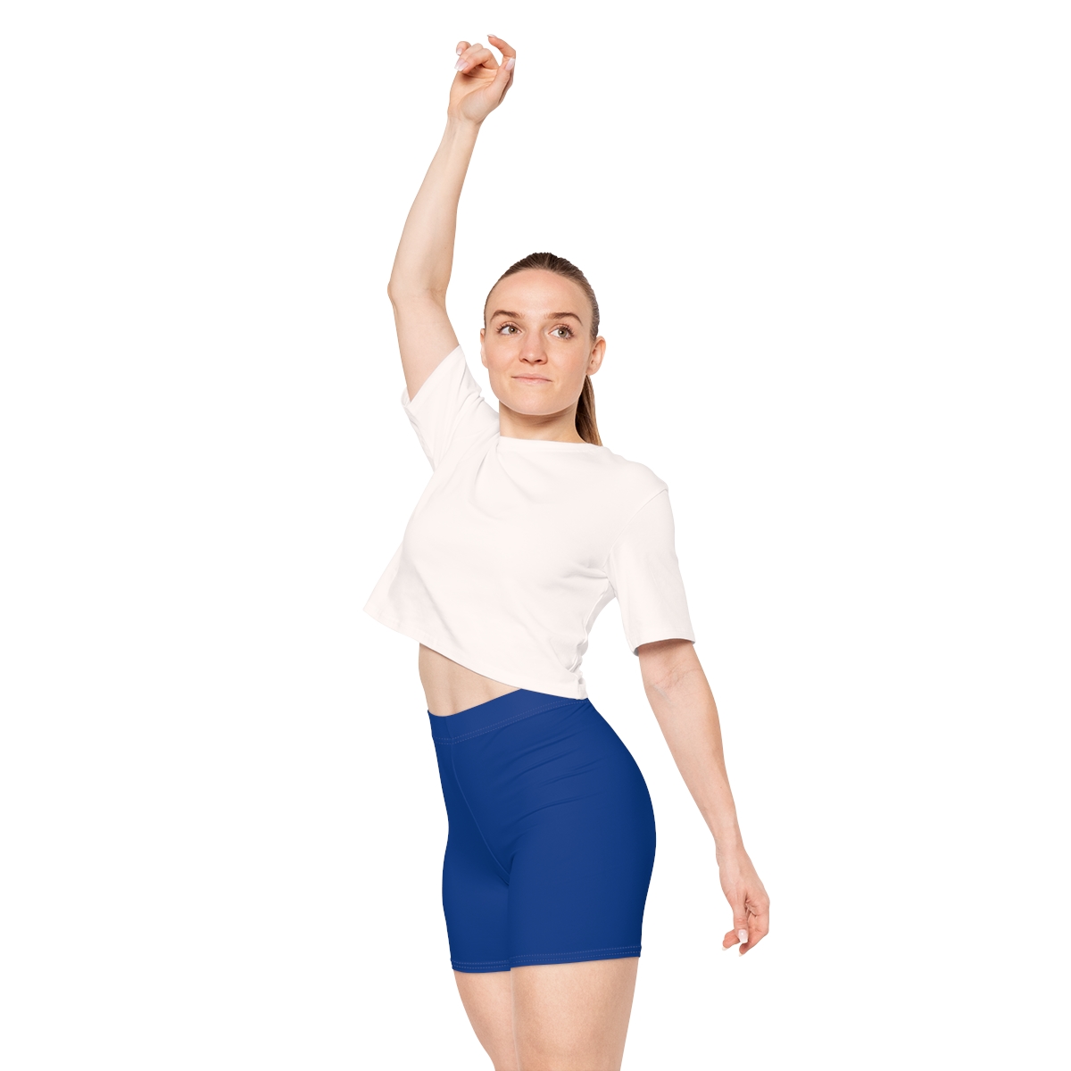 Rippn Surf Women's Wave Dark Blue Athletic Shorts - Image 7