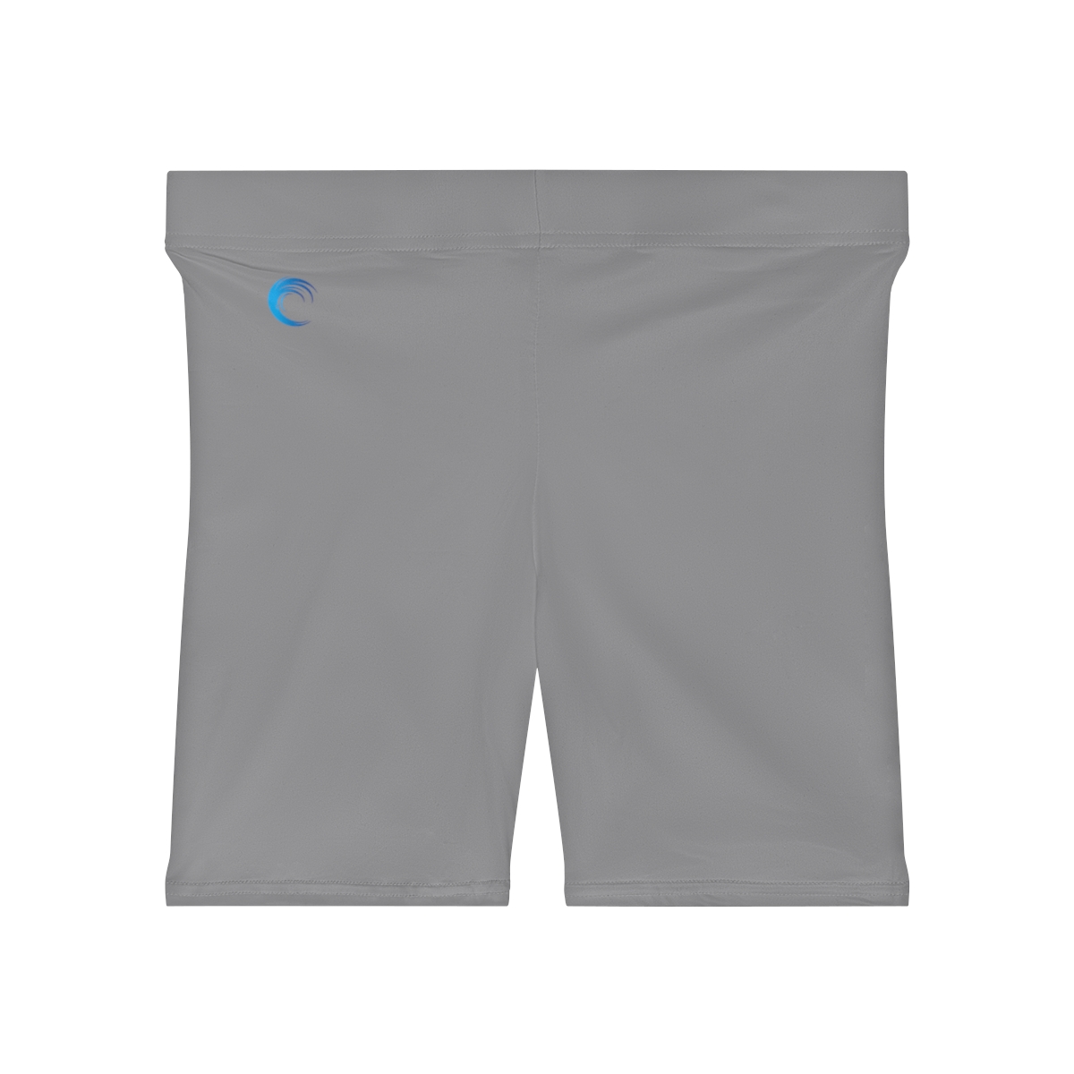 Rippn Surf Women's Wave Grey Athletic Shorts - Image 2
