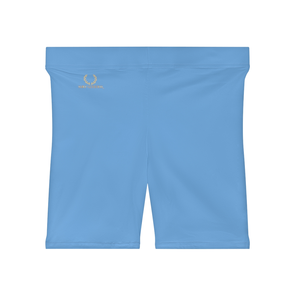 Surf Goddess Women's Light Blue Athletic Shorts - Image 2
