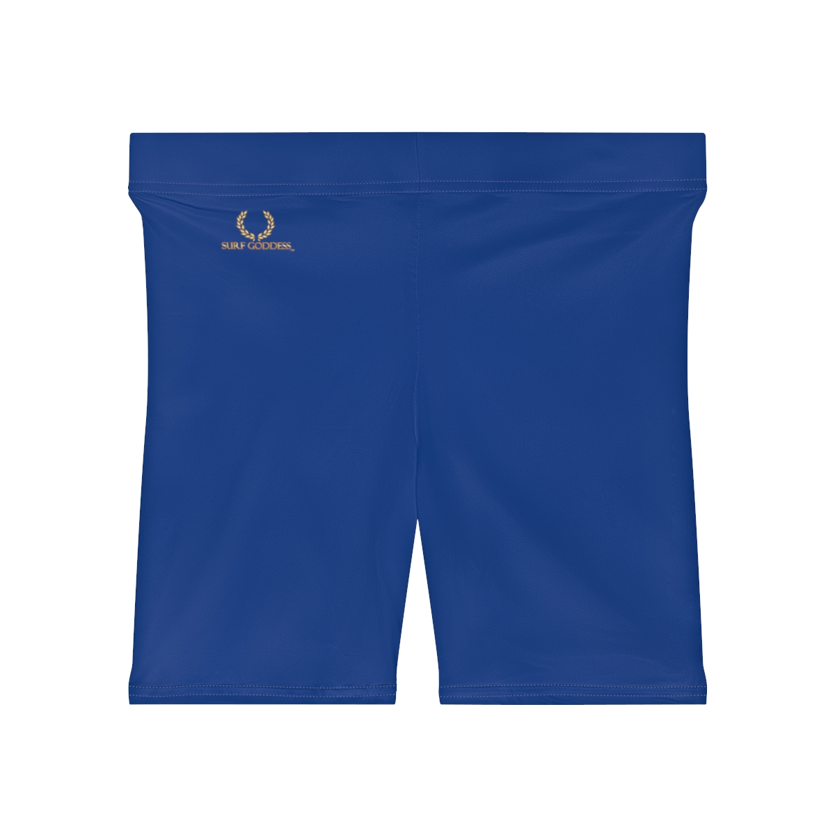 Surf Goddess Women's Dark Blue Athletic Shorts - Image 2
