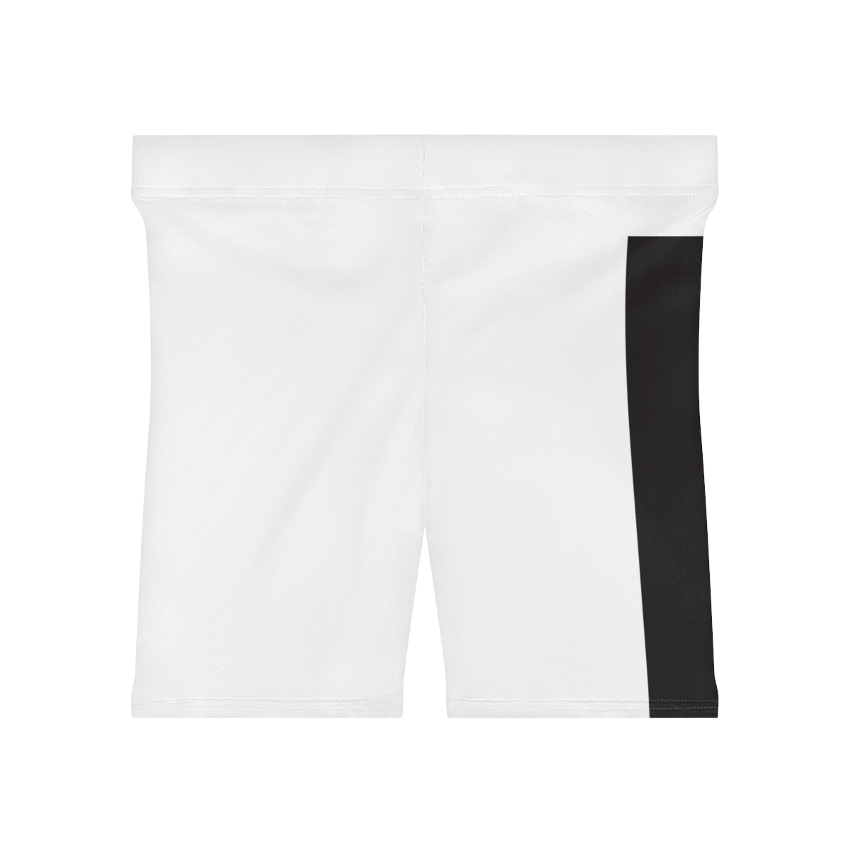 Ripped Women's Black/White Vert Athletic Shorts - Image 3