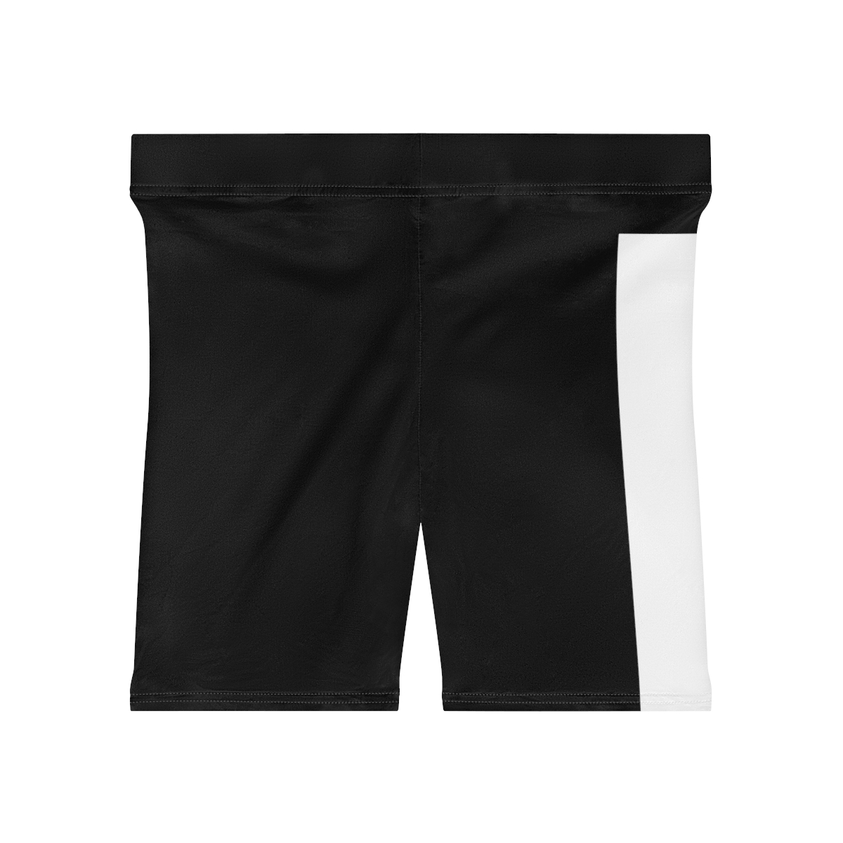 Ripped Women's Black Vert Athletic Shorts - Image 3