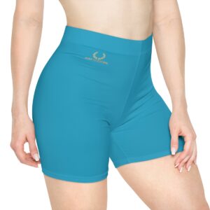 Surf Goddess Women's Ocean Blue Athletic Shorts
