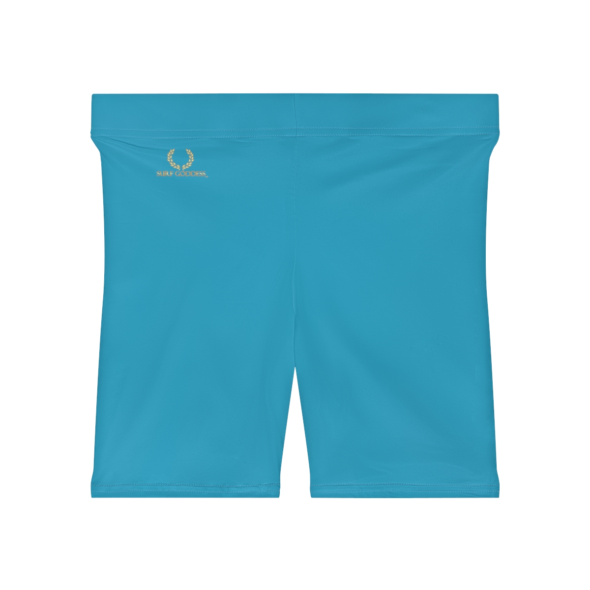 Surf Goddess Women's Ocean Blue Athletic Shorts - Image 2