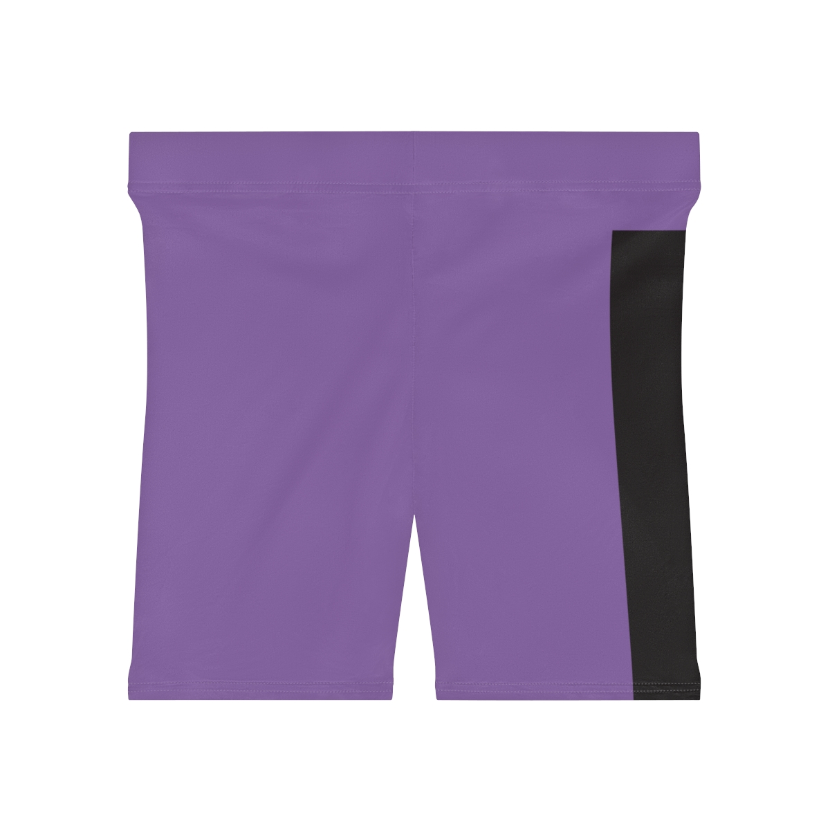 Ripped Women's Black/White Vert Purple Athletic Shorts - Image 3