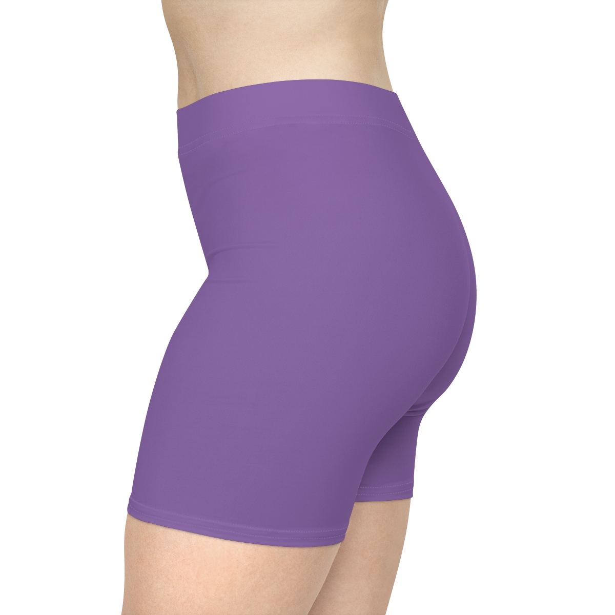 Ripped Women's Black/White Vert Purple Athletic Shorts - Image 6
