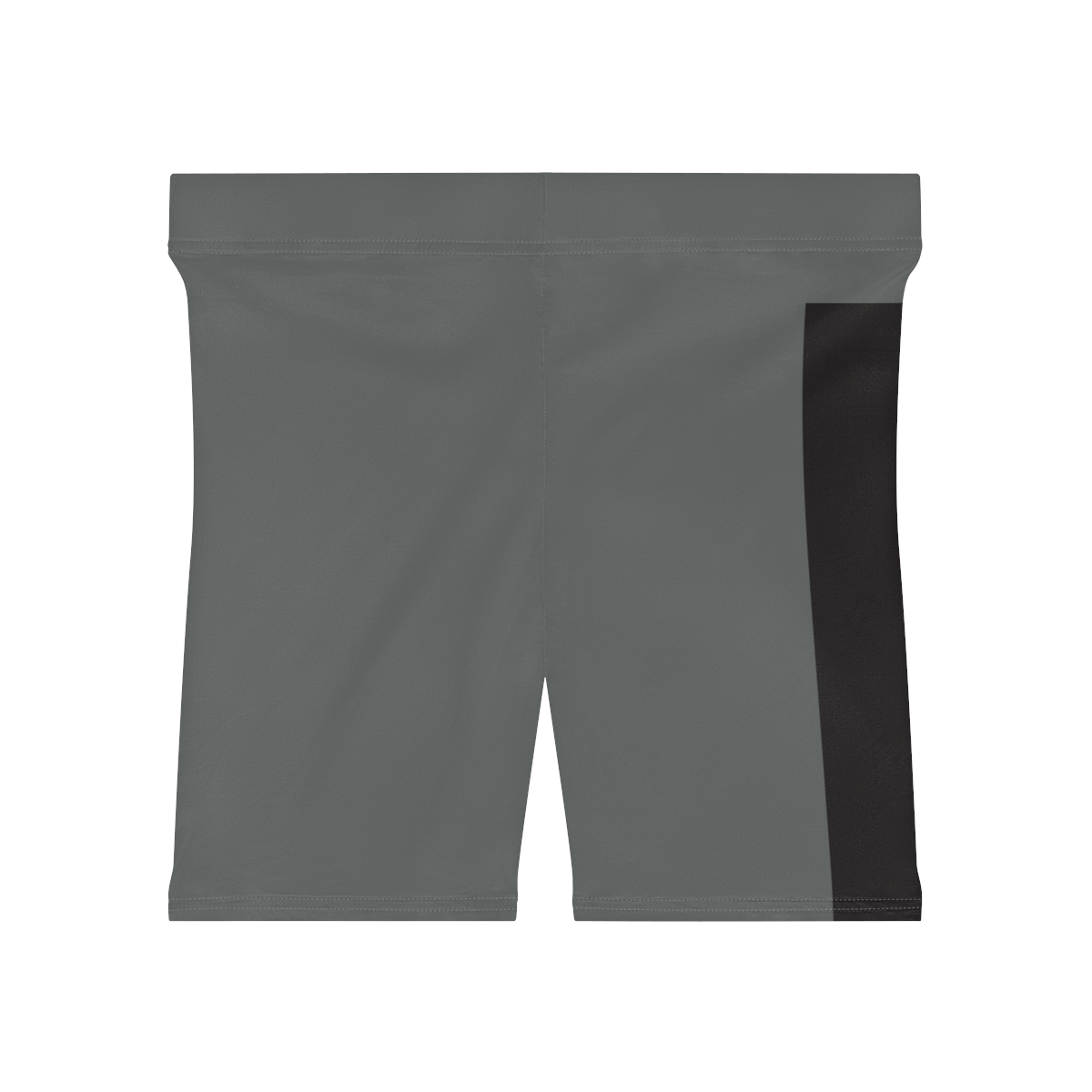 Ripped Women's Black/White Vert Dark Grey Athletic Shorts - Image 3