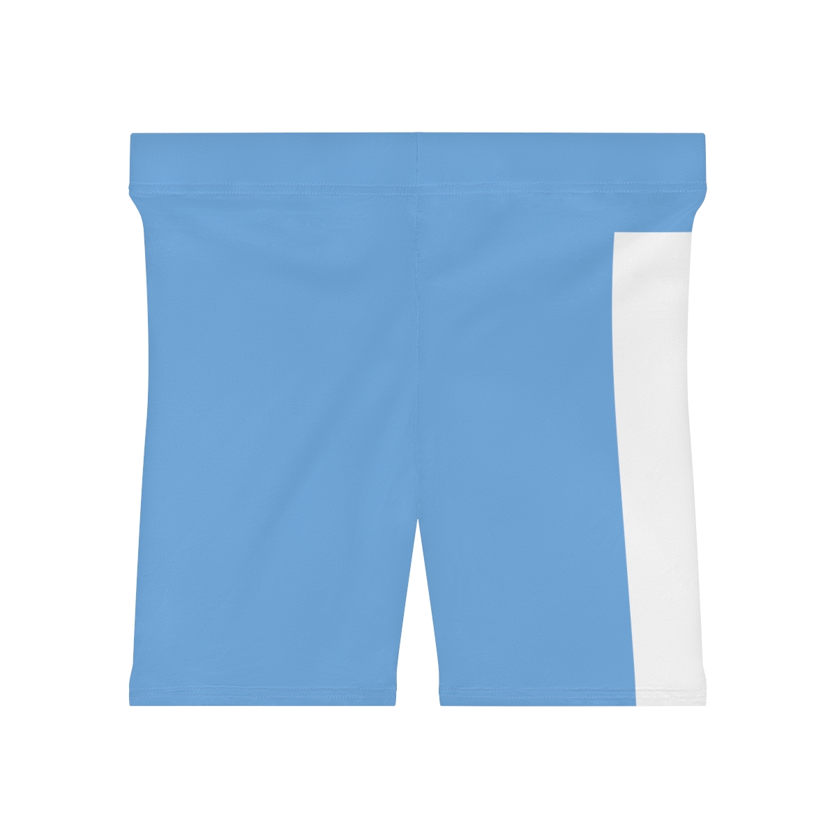 Ripped Women's Light Blue Vert Athletic Shorts - Image 3