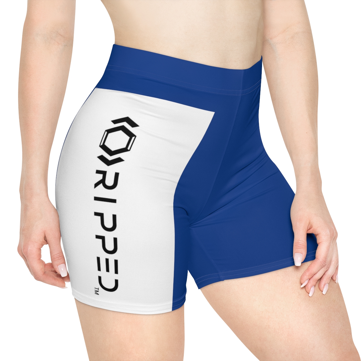 Ripped Women's Dark Blue Vert Athletic Shorts