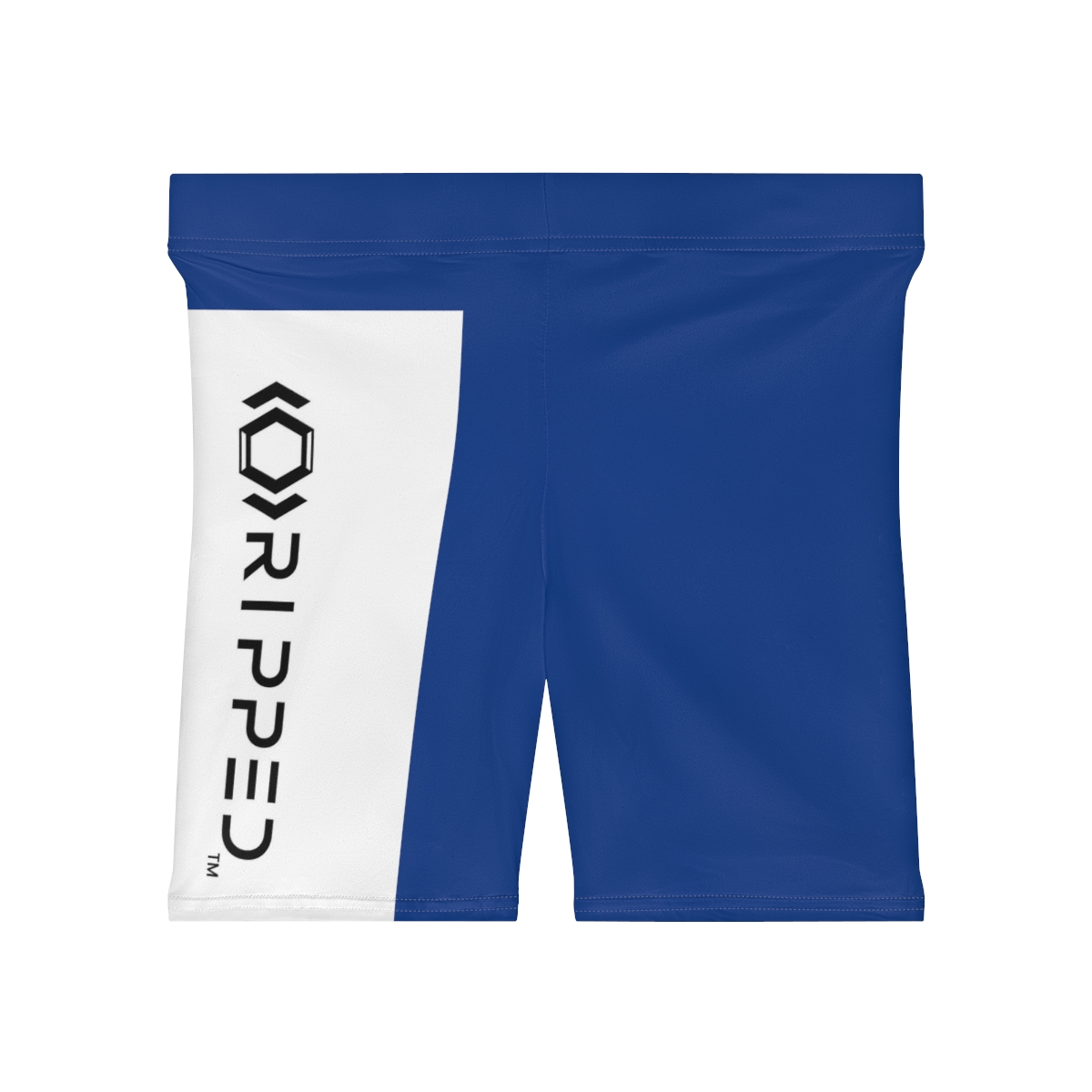 Ripped Women's Dark Blue Vert Athletic Shorts - Image 2