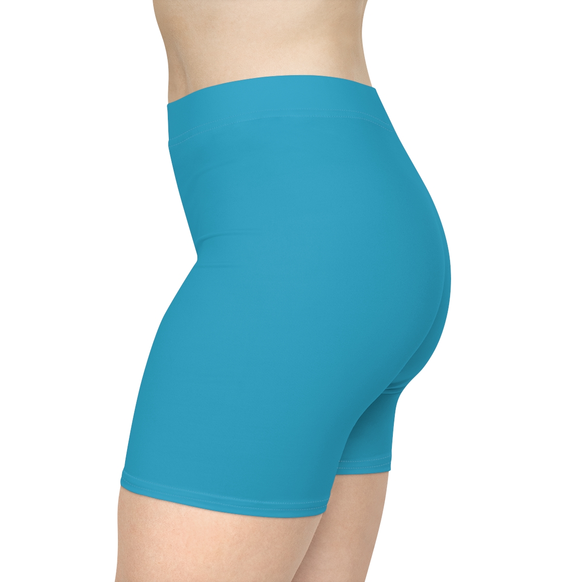 Ripped Women's Ocean Blue Vert Athletic Shorts - Image 6