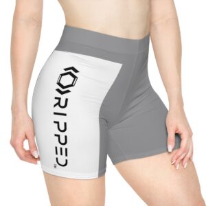Ripped Women's Grey Vert Athletic Shorts